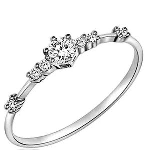 Delicate Constellation Ring Size 7